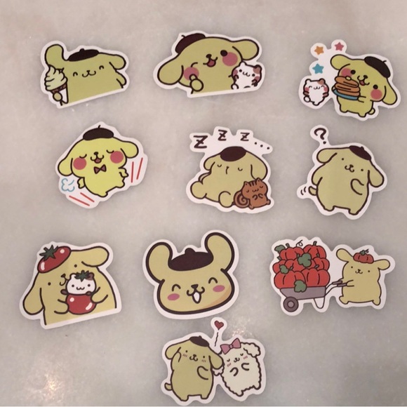 Pompompurin stickers - Picture 1 of 1